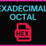 pasar hexadecimal a octal